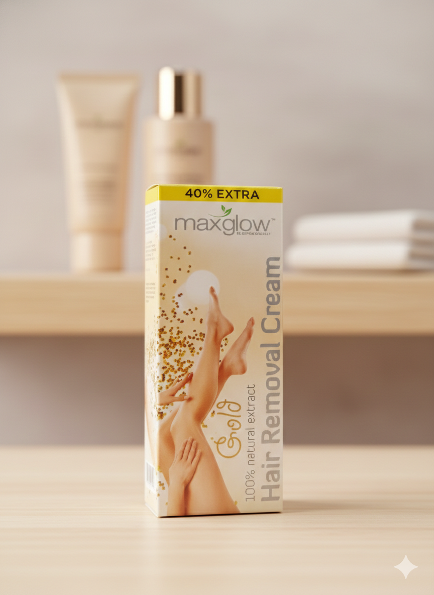 Maxglow Gold Hair Removal Cream